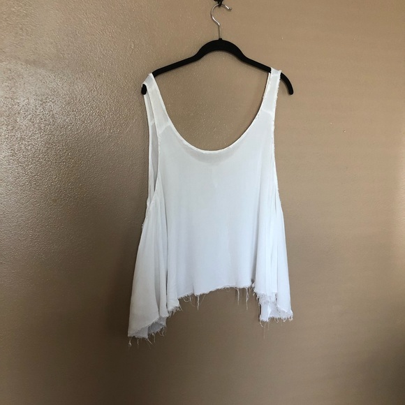 Free People Tops - Free People Intimately Collection White Tank Top Size S